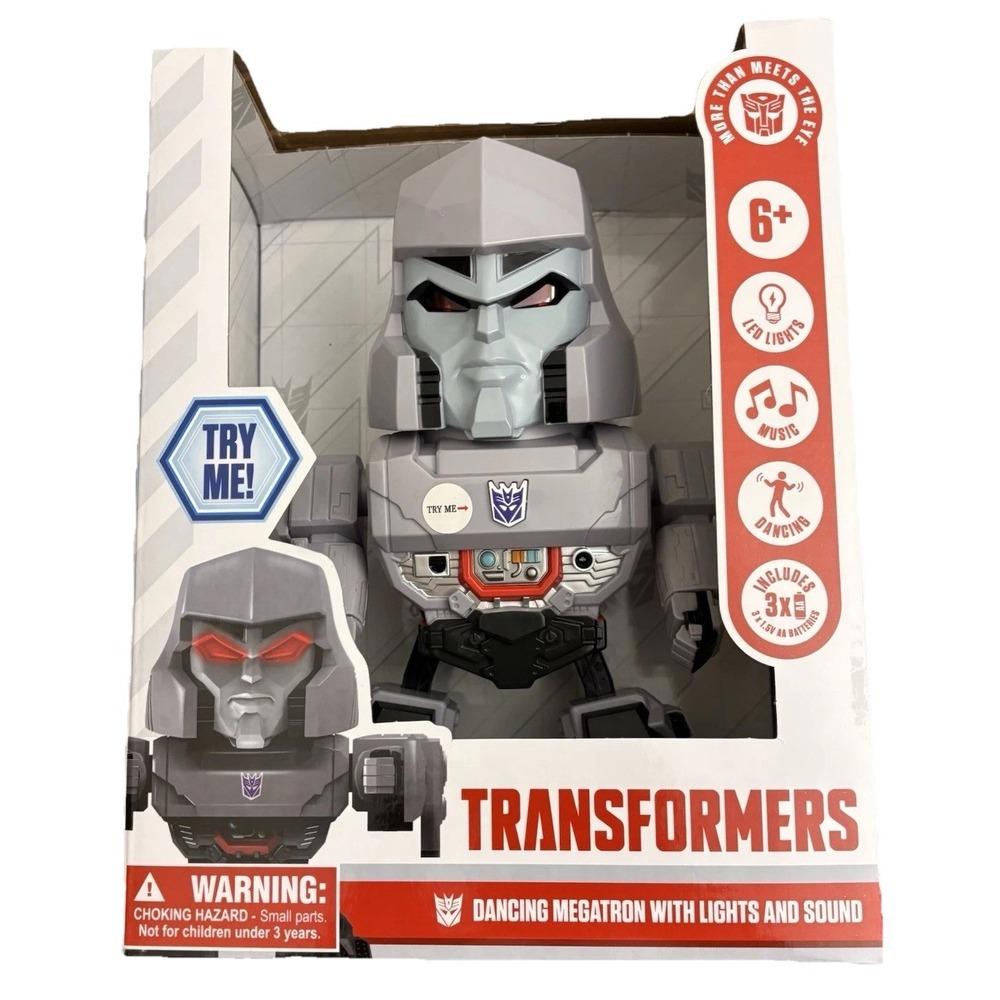 Transformers Dancing Megatron Action Figure with Lights & Sound New - Ships Fast